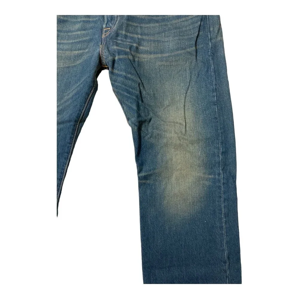 Levi's Men's 501 XX Straight Leg Button Fly 36x30 Dirty Wash Denim Jeans - Picture 5 of 11